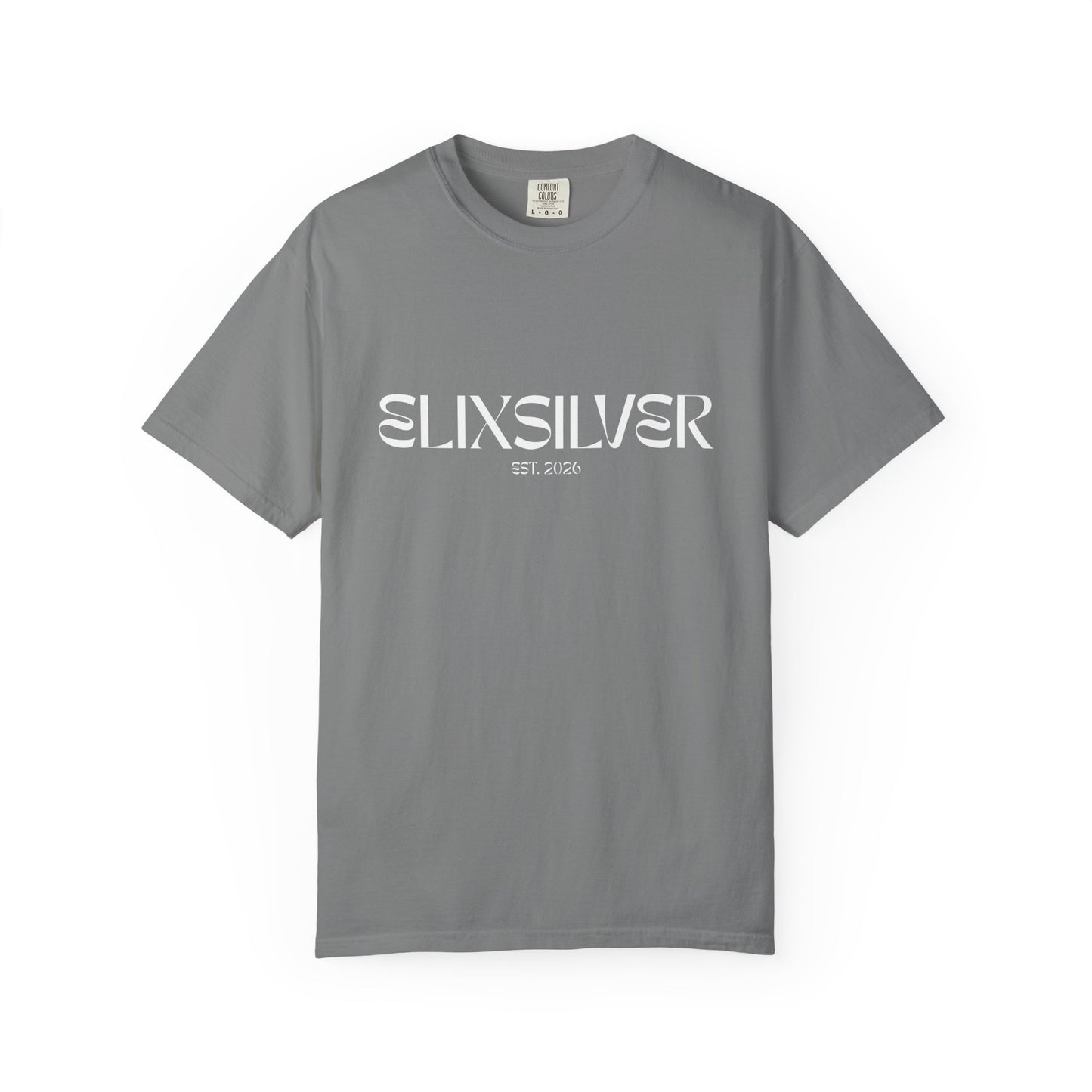 Like a Virgin White Text Tee