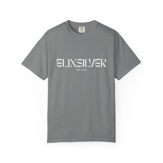 Like a Virgin White Text Tee