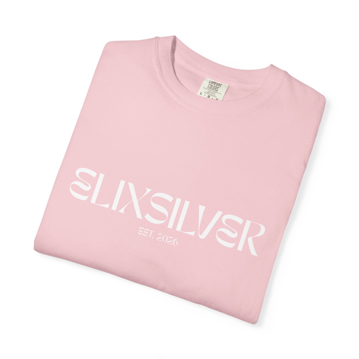 Like a Virgin White Text Tee
