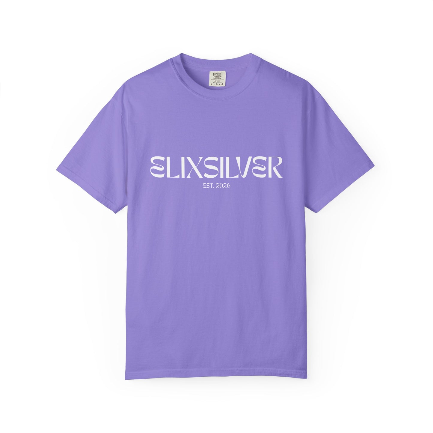Like a Virgin White Text Tee
