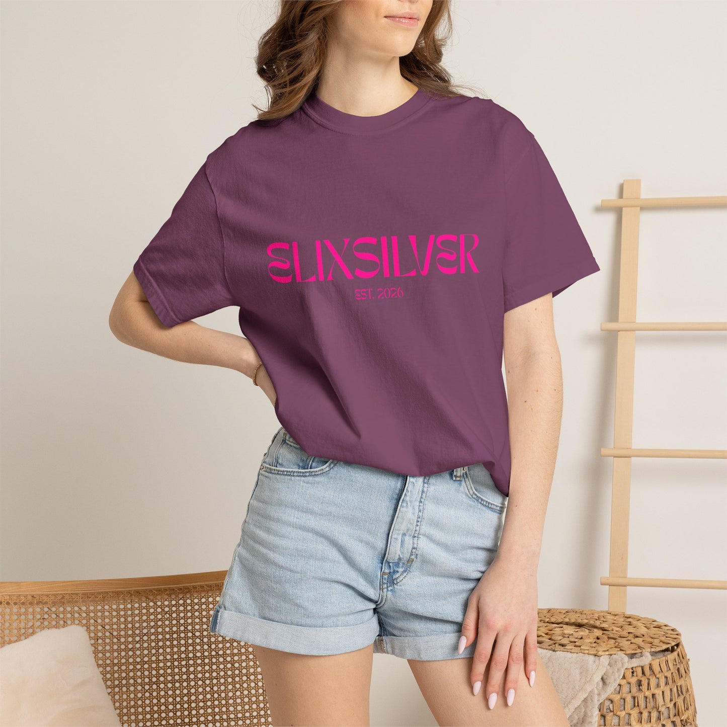 Pretty in Pink Text Tee