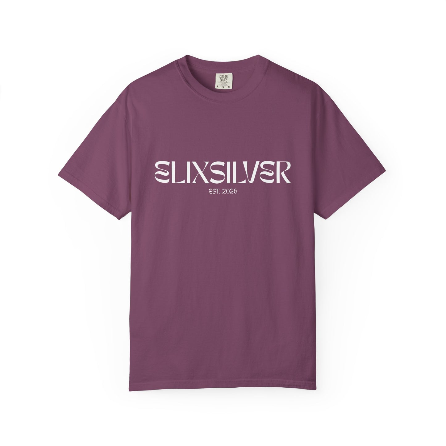 Like a Virgin White Text Tee