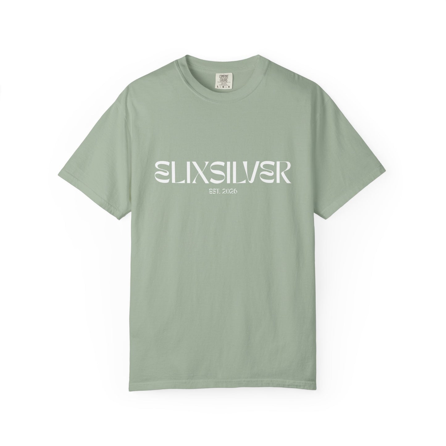 Like a Virgin White Text Tee
