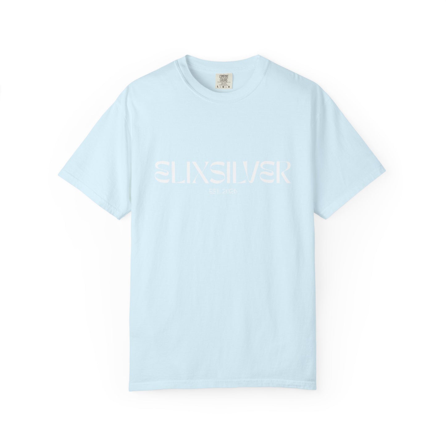 Like a Virgin White Text Tee