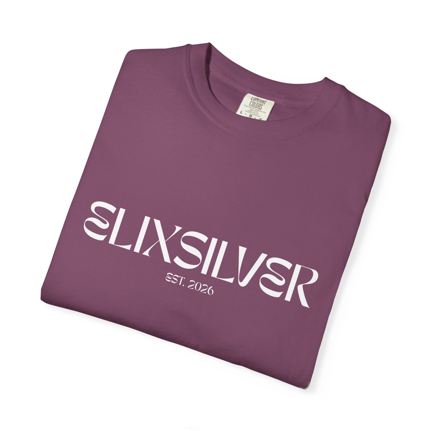 Like a Virgin White Text Tee