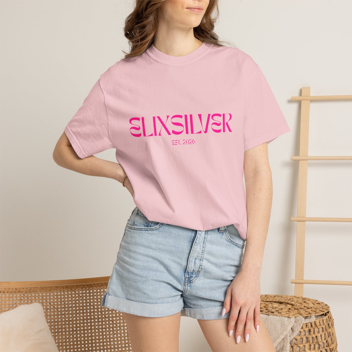 Pretty in Pink Text Tee