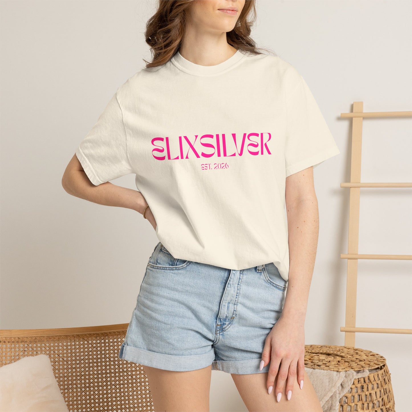 Pretty in Pink Text Tee