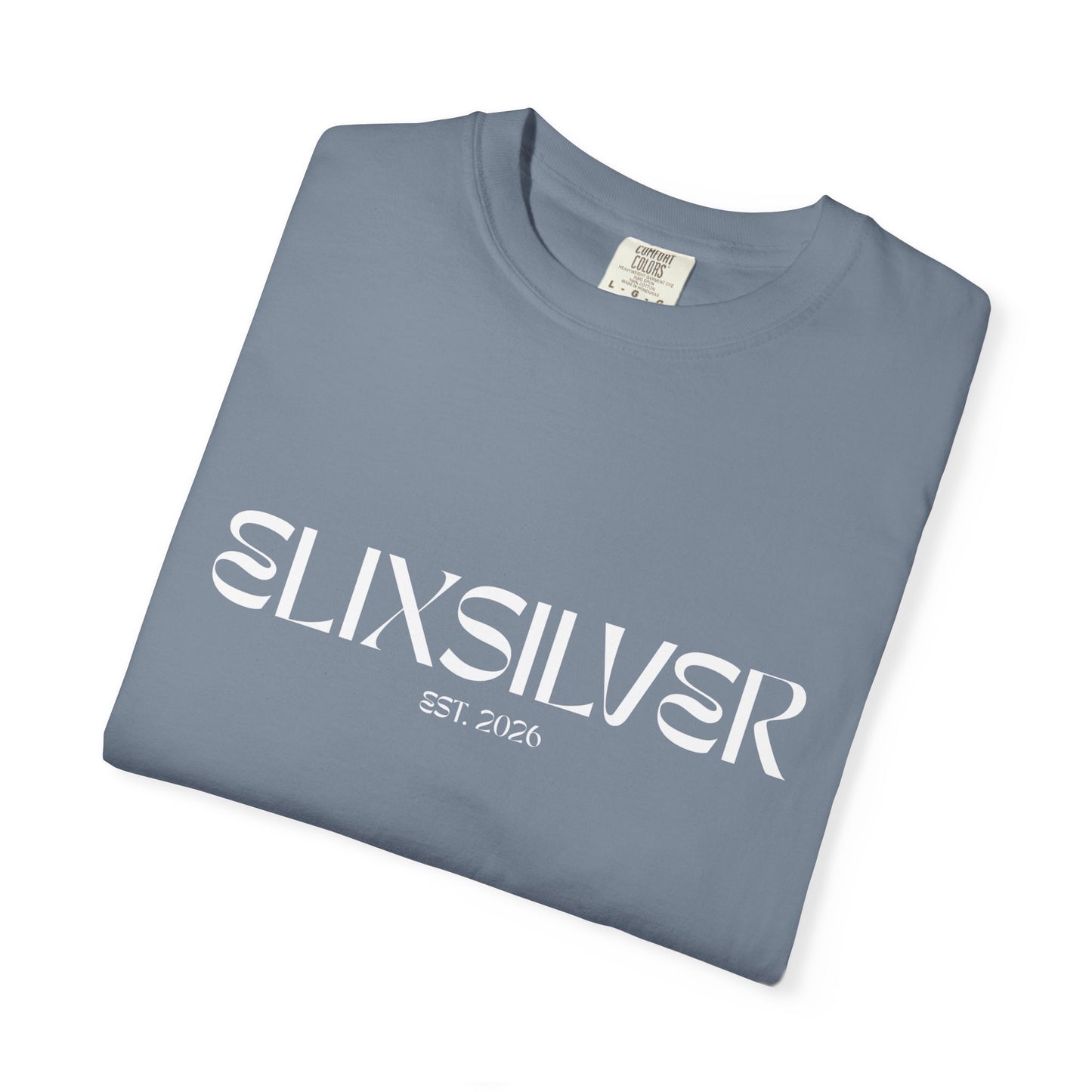 Like a Virgin White Text Tee