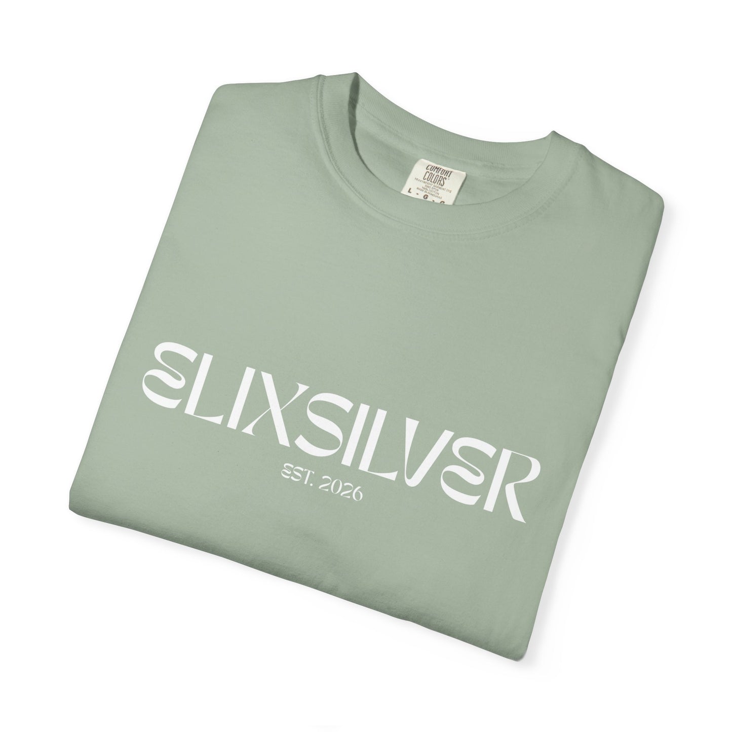 Like a Virgin White Text Tee