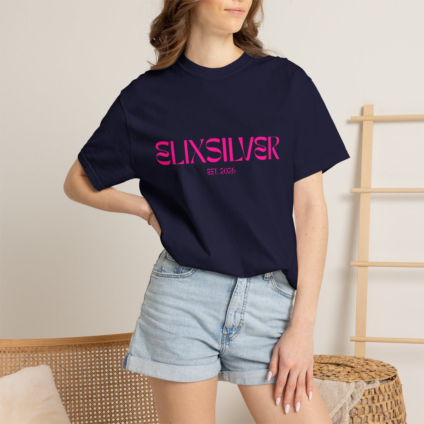 Pretty in Pink Text Tee