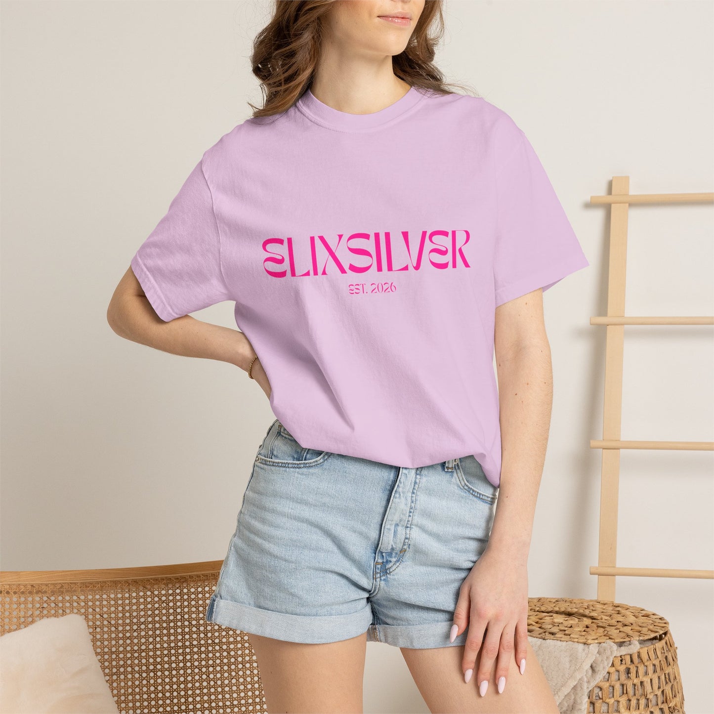 Pretty in Pink Text Tee