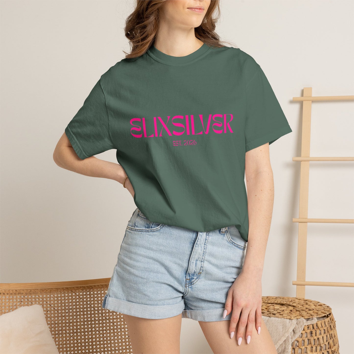 Pretty in Pink Text Tee