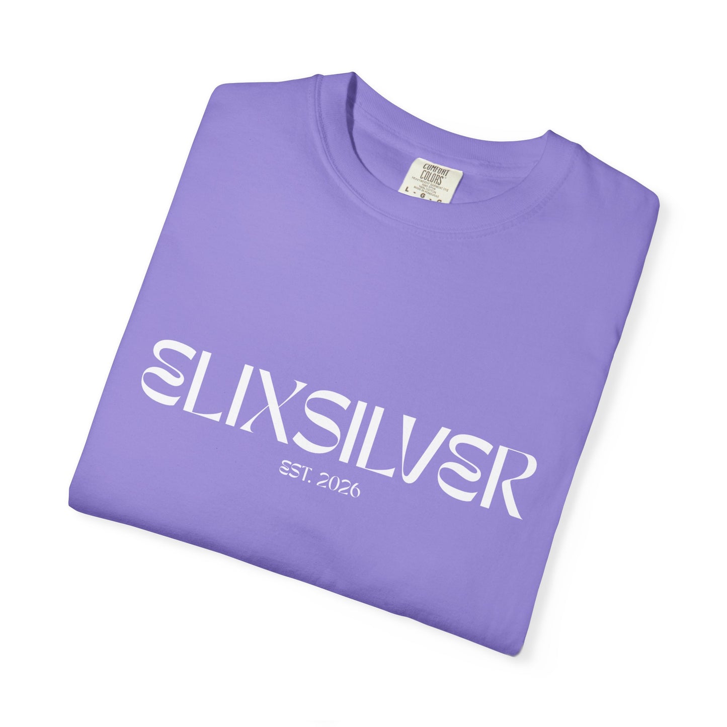 Like a Virgin White Text Tee