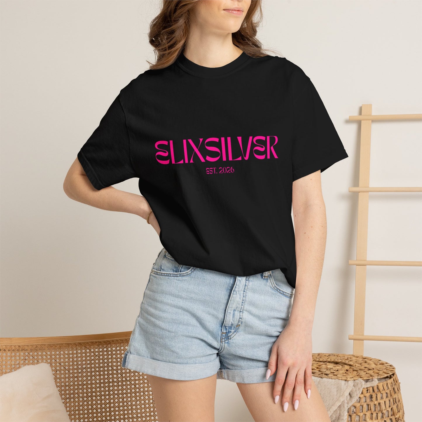 Pretty in Pink Text Tee