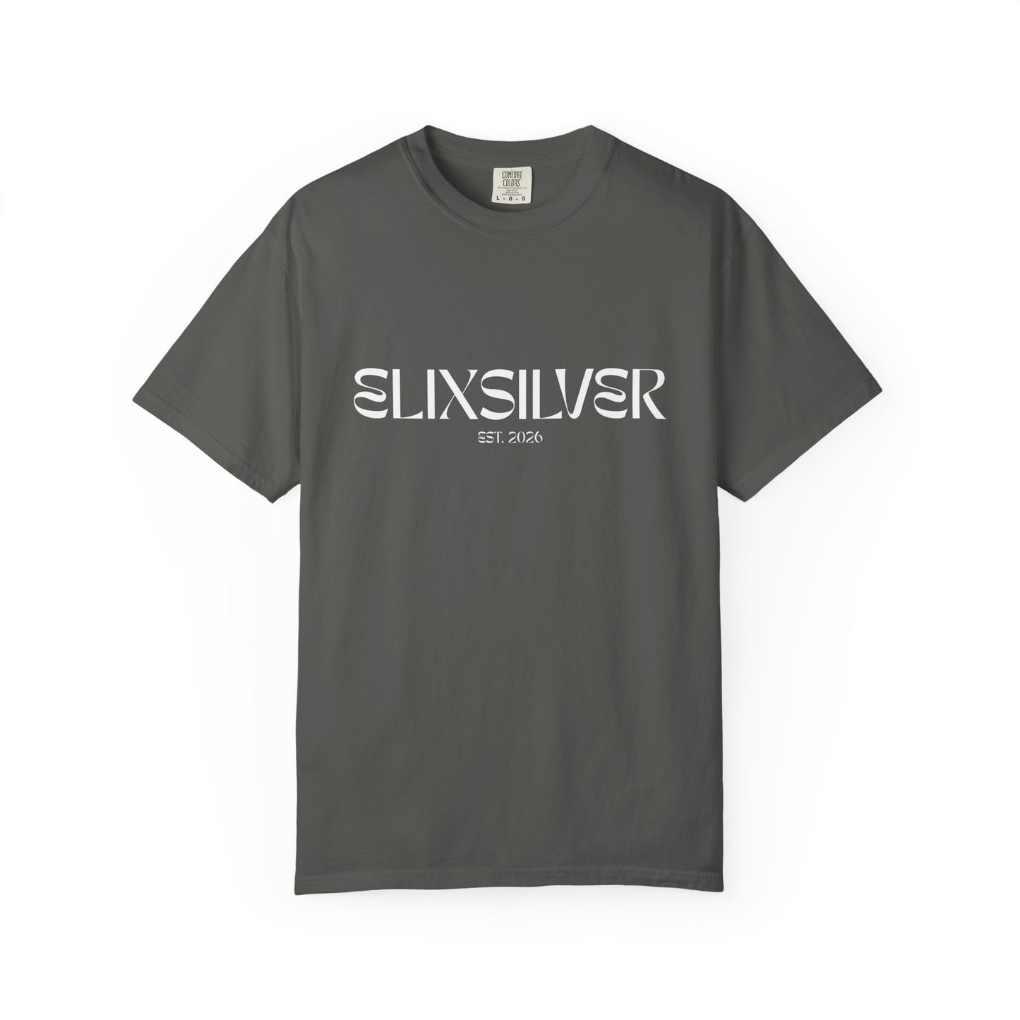 Like a Virgin White Text Tee