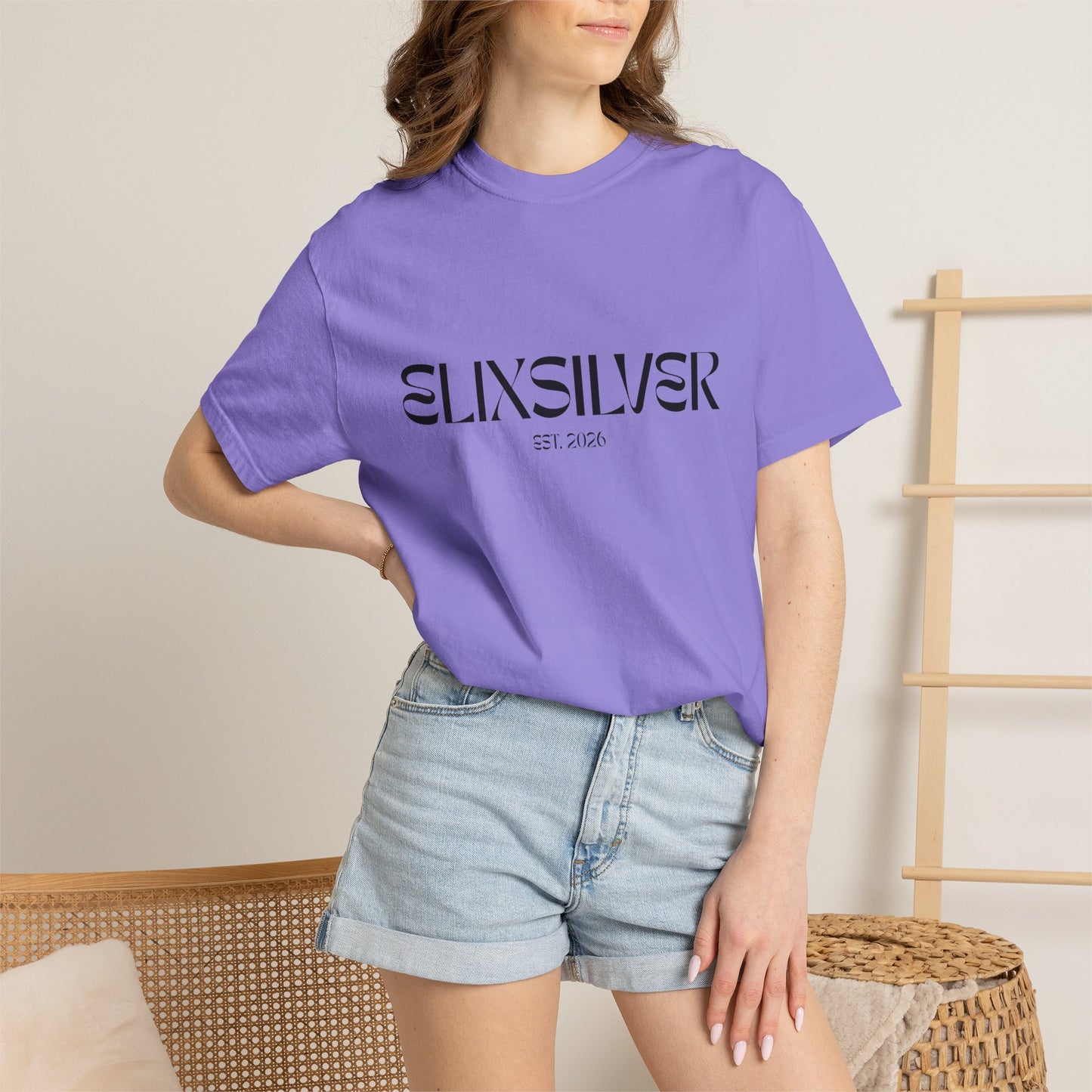 Anything But "Basic Black" Text Tee