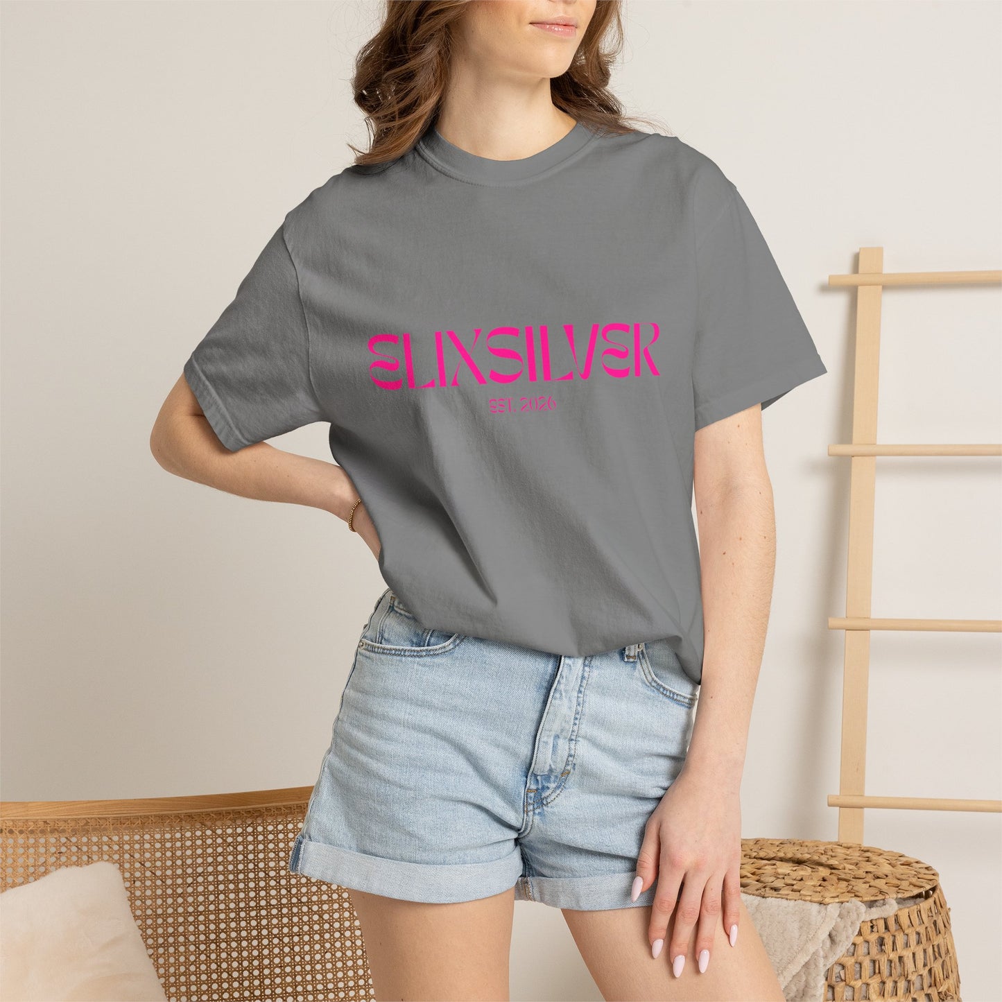 Pretty in Pink Text Tee