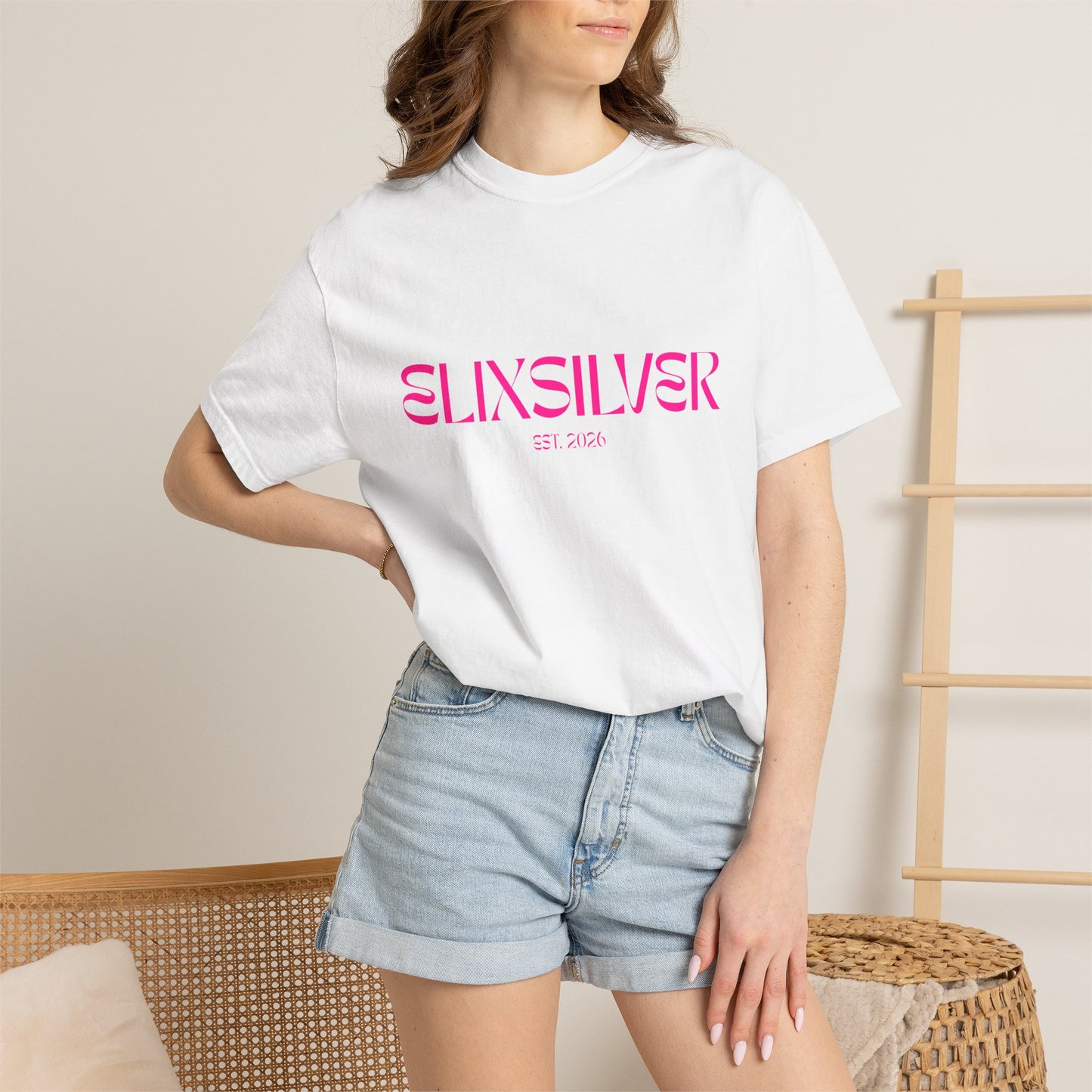 Pretty in Pink Text Tee