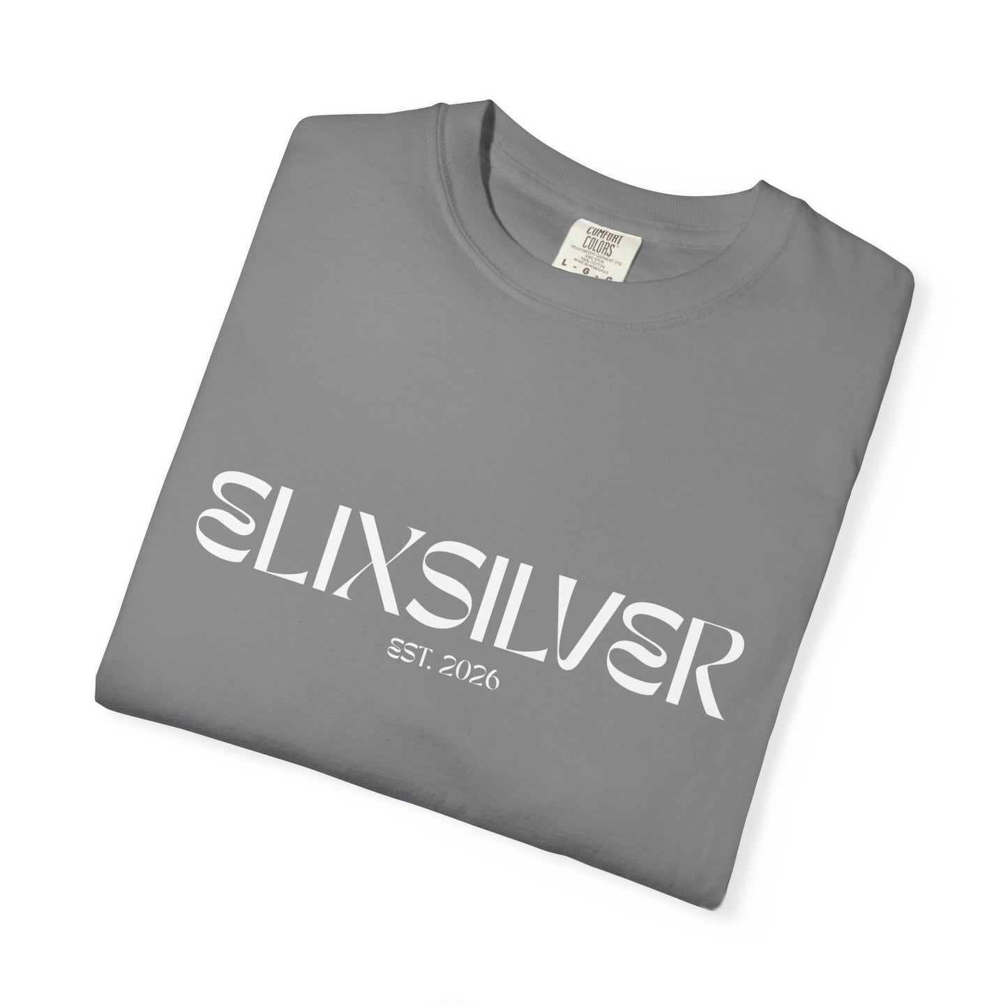 Like a Virgin White Text Tee