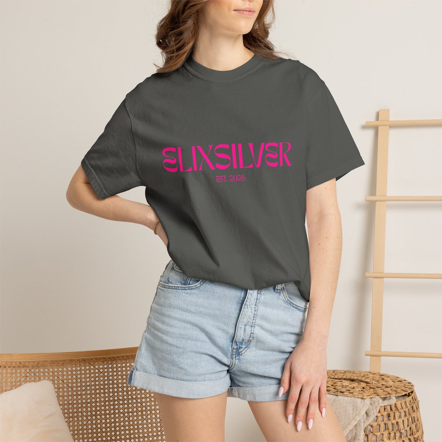 Pretty in Pink Text Tee